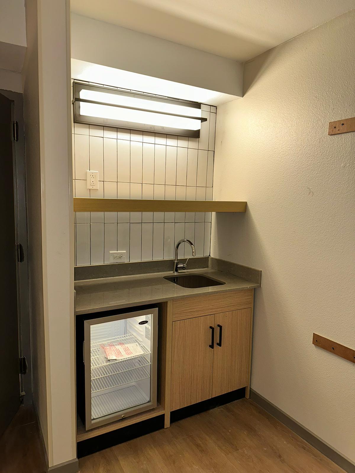 Hotel Mini Bar Remodel — After