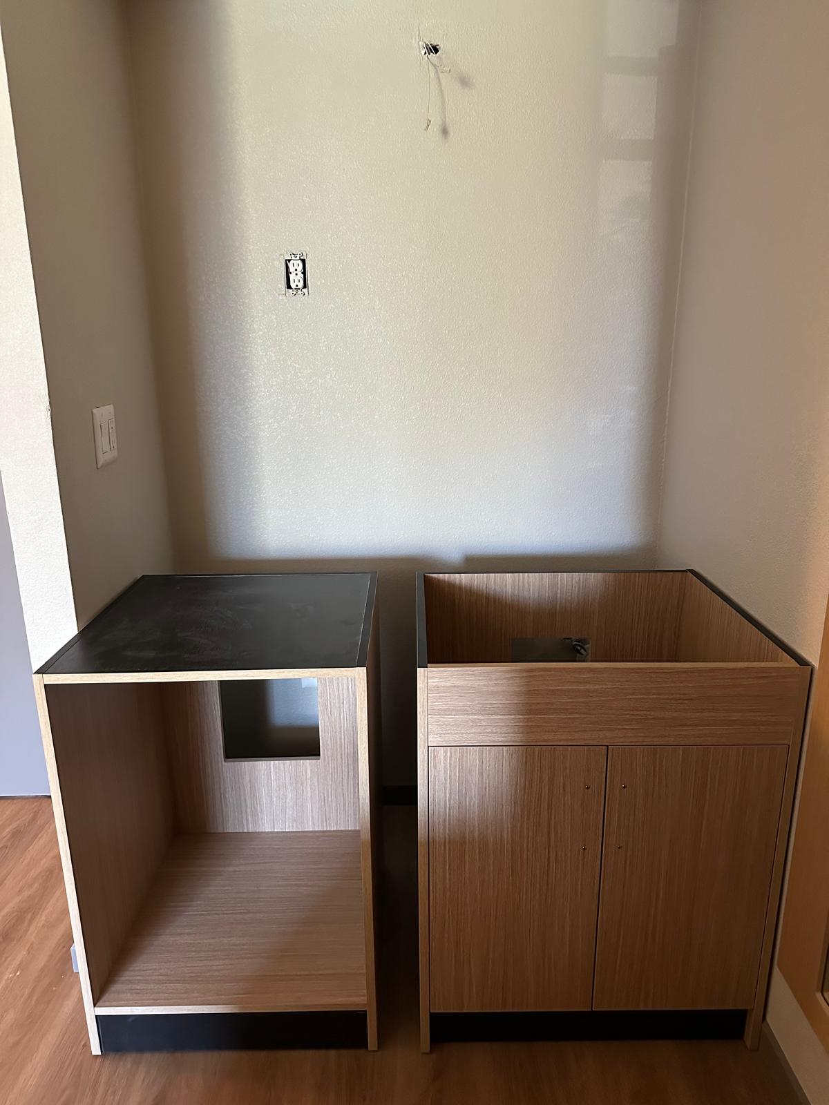 Hotel Mini Bar Remodel — Before