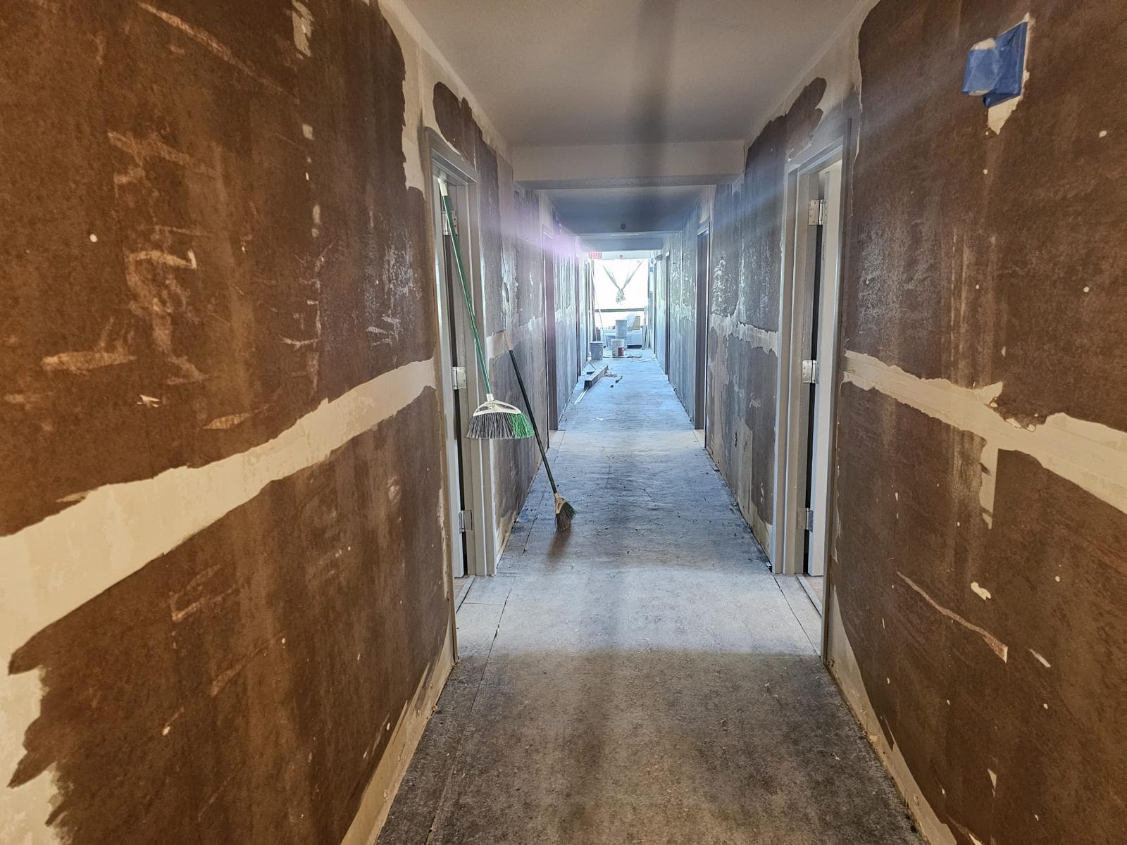 Hotel Floor Hallway Remodel — Example 2